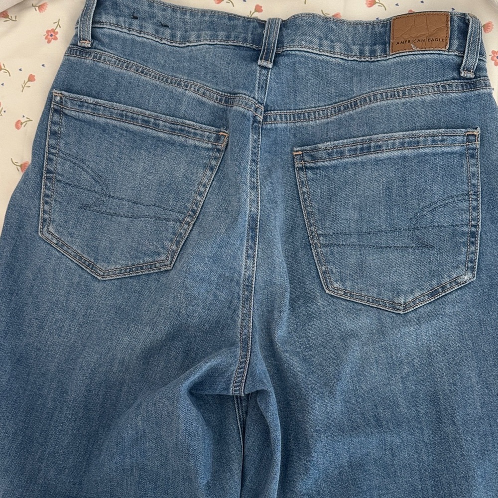 American Eagle Outfitters Dreamy Drape High Rise Jeans - Picture 6 of 8